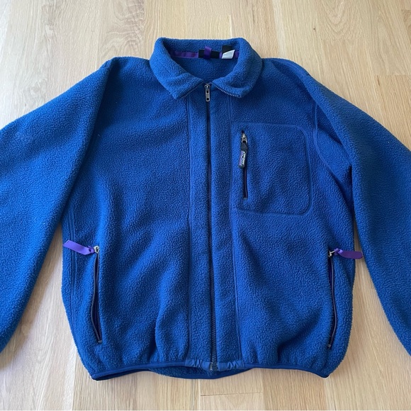 Vintage Blue Patagonia Zip Up - Picture 2 of 3